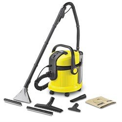 Пылесос моющий KARCHER (КЕРХЕР) SE 4001, потребляемая мощность 1400 Вт, желтый, 1.081-130.0 - фото 10114883