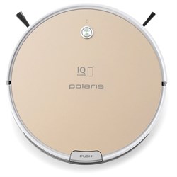 Робот-пылесос POLARIS PVCR 0735 IQ Home, WiFi, влажная уборка, контейнер 0,5 л, работа до 2,5 ч, золото, 52770 - фото 10115380