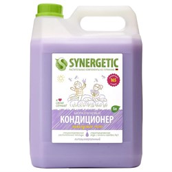 Кондиционер-ополаскиватель для белья 5 л SYNERGETIC "Лавандовое поле", гипоаллергенный, концентрат, 110504 101010608027 - фото 10698341