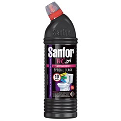 Чистящее средство 750 г, SANFOR WC gel (Санфор гель) "Special Black", 1896 101010601978 - фото 10706134