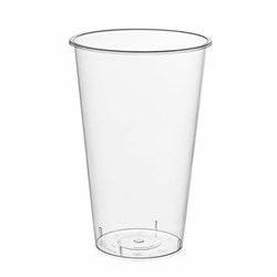 Стакан одноразовый пластиковый, прозрачный, сверхплотный, 500 мл, "Bubble Cup", ВЗЛП, 1021ГП - фото 10719894