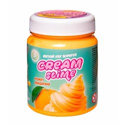 Слайм (лизун) "Cream-Slime", с ароматом мандарина, 250 г, SLIMER, SF02-K - фото 11386752