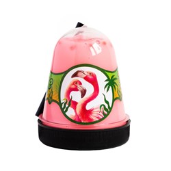 Слайм (лизун) "Slime Jungle Фламинго" с розовым фишболом, 130 г, ВОЛШЕБНЫЙ МИР, S300-29 - фото 11386761