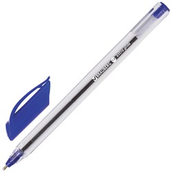 Ручка шариковая масляная BRAUBERG "Extra Glide", СИНЯЯ, трехгранная, узел 1 мм, линия письма 0,5 мм, 141700 - фото 11430223
