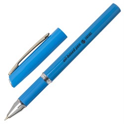 Ручка шариковая масляная с грипом BRAUBERG "Roll", СИНЯЯ, корпус синий, узел 0,7 мм, линия письма 0,35 мм, 143005 - фото 11430792