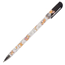 Ручка шариковая BRUNO VISCONTI HappyWrite, СИНЯЯ, "Корги", узел 0,5 мм, линия письма 0,3 мм, 20-0215/34 - фото 11434063