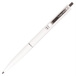 Ручка шариковая автоматическая SCHNEIDER "K15", СИНЯЯ, корпус белый, узел 1 мм, линия письма 0,5 мм, 130820 - фото 11434179