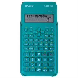 Калькулятор инженерный CASIO FX-220PLUS-2-S (155х78 мм), 181 функция, питание от батареи, сертифицирован для ЕГЭ, FX-220PLUS-2-S- 101010250393 - фото 11469965