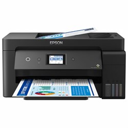 МФУ струйное EPSON L14150 "4 в 1" А3, 17 стр./мин, 4800х1200, ДУПЛЕКС, АПД, сетевая карта, Wi-Fi, СНПЧ, C11CH96404 101010354786 - фото 11473537