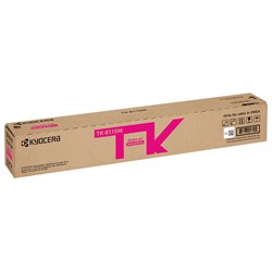 Тонер-картридж KYOCERA (TK-8115M) M8124cidn/M8130cidn, пурпурный, ресурс 6000 стр., оригинальный, 1T02P3BNL0 101010363061 - фото 11475198