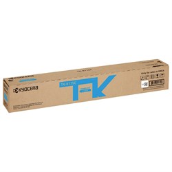 Тонер-картридж KYOCERA (TK-8115C) M8124cidn/M8130cidn, голубой, ресурс 6000 стр., оригинальный, 1T02P3CNL0 101010363062 - фото 11475200