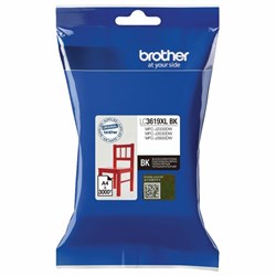 Картридж струйный BROTHER (LC3619XLBK) для MFC-J3530DW/J3930DW, черный, оригинальный, ресурс 3000 страниц 101010363569 - фото 11475334