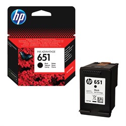 Картридж струйный HP (С2P10AE) Ink Advantage 5575/5645/OfficeJet 202, №651, черный, оригинальный, ресурс 600 стр., C2P10AE 101010362256 - фото 11475406