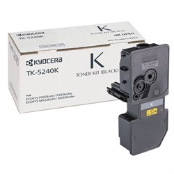 Тонер-картридж KYOCERA (TK-5240K) P5026cdn/w/M5526cdn/w, ресурс 4000 стр., цвет черный, оригинальный, 1T02R70NL0 101010320845 - фото 11475419