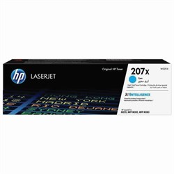 Картридж лазерный HP (W2211X) Color LJ M282/M283/M255, №207X, голубой, оригинальный, ресурс 2450 страниц 101010363549 - фото 11475571