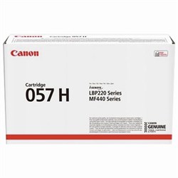 Картридж лазерный CANON (057H) LBP228x/226dw/223dw/MF449/446x/445dw/443dw, ресурс 10000 страниц, оригинальный, 3010C002 101010363653 - фото 11475667