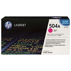 Картридж лазерный HP (CE253A) ColorLaserJet CP3525/CM3530, №504A, пурпурный, оригинальный, ресурс 7000 страниц 101010360633 - фото 11475888