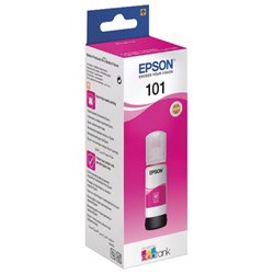 Чернила EPSON 101 (T03V34) для СНПЧ L4150/ L4160/ L6160/ L6170/ L6190, пурпурные, оригинальные, C13T03V34A 101010363025 - фото 11475900