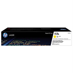 Картридж лазерный HP (W2072A) для HP Color Laser 150a/nw/178nw/fnw, №117A, желтый, оригинальный, ресурс 700 страниц 101010363309 - фото 11475920