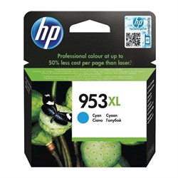 Картридж струйный HP (F6U16AE) Officejet Pro 8710/8210, №953XL, голубой, увеличенный ресурс 1600 стр., оригинальный 101010362290 - фото 11475963