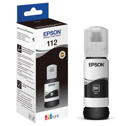 Чернила EPSON 112 (C13T06C14A) для СНПЧ EPSON L11160 /L15150 /L15160 /L6550/L6570, черные, ОРИГИНАЛЬНЫЕ 101010363904 - фото 11476048