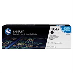 Картридж лазерный HP (CC530AD) CLJ CP2025/CM2320, №304A, черный, КОМПЛЕКТ 2 шт., оригинальный, ресурс 2х3500 страниц 101010361471 - фото 11476090