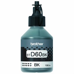 Чернила BROTHER (BTD60BK) для СНПЧ DCP-T310/T510W/T710W, черные, оригинальные, ресурс 6500 страниц 101010363568 - фото 11476104