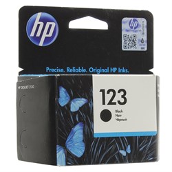 Картридж струйный HP (F6V17AE) Deskjet 2130, №123, чёрный, оригинальный, ресурс 120 стр. 101010362197 - фото 11476126