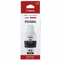 Чернила CANON (GI-40BK) для СНПЧ Pixma G5040/G6040/GM2040, черные, ресурс 6000 страниц, оригинальные, 3385C001 101010363617 - фото 11476285