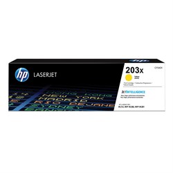 Картридж лазерный HP (CF542X) LaserJet Pro M254/M280/M281, №203X, желтый, оригинальный, ресурс 2500 страниц 101010362936 - фото 11476295