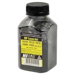 Тонер HI-BLACK для HP LJ 1010/1012/1015/1020, фасовка 110 г, 980362006 101010361261 - фото 11476355