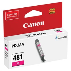 Картридж струйный CANON (CLI-481M) для PIXMA TS704 / TS6140, пурпурный, ресурс 236 страниц, оригинальный, 2099C001 101010363214 - фото 11476529