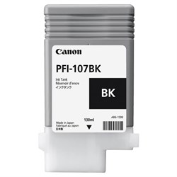 Картридж струйный CANON (PFI-107BK) PF680/685/780/785, черный, оригинальный, 130 мл, 6705B001 101010361564 - фото 11476570