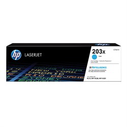 Картридж лазерный HP (CF541X) LaserJet Pro M254/M280/M281, №203X, голубой, оригинальный, ресурс 2500 страниц 101010362935 - фото 11476598