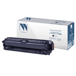 Картридж лазерный NV PRINT (NV-CE270A) для HP CP5525dn/CP5525n/M750dn/M750n, черный, ресурс 13500 страниц 101010363390 - фото 11476652