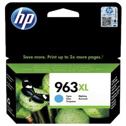 Картридж струйный HP (3JA27AE) для HP OfficeJet Pro 9010/9013/9020/9023, №963Xl, голубой, ресурс 1600 страниц 101010363481 - фото 11476695