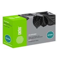 Картридж лазерный CACTUS (CS-SP330H) для Ricoh Aficio SP 330DN/330SFN/330SN, ресурс 7000 страниц 101010364135 - фото 11476737