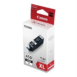 Картридж струйный CANON (PGI-450PGBK XL) PIXMA MX724/924/iX6840, черный пигментный, оригинальный, ресурс 620 стр., 6434B001 101010362269 - фото 11476760