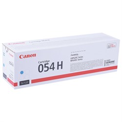 Картридж лазерный CANON (054HC) для i-SENSYS LBP621Cw/MF641Cw/645Cx, голубой, ресурс 2300 страниц, оригинальный, 3027C002 101010363490 - фото 11476899