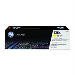 Картридж лазерный HP (CE322A) CLJ CM1415FN/FNW/CP1525N/NW, №128A, желтый, оригинальный, ресурс 1300 страниц 101010360875 - фото 11476901