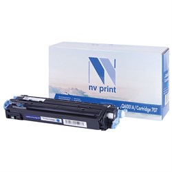 Картридж лазерный NV PRINT (NV-Q6001A) для HP ColorLaserJet CM1015/2600, голубой, ресурс 2000 стр. 101010361170 - фото 11476980