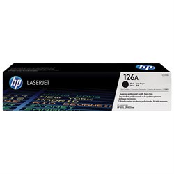 Картридж лазерный HP (CE310A) CLJ CP1025/CP1025NW, №126A, черный, оригинальный, ресурс 1200 страниц 101010360877 - фото 11477095