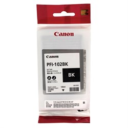 Картридж струйный CANON (PFI-102BK) iPF500/510/F600/605/610/650/655/700/710/720, черный, оригинальный, 130 мл, 0895B001 101010361553 - фото 11477122