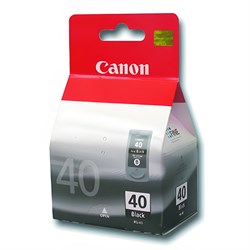 Картридж струйный CANON (PG-40) Pixma iP1200/1600/1700/2200/MP150/160/170/180/210, черный, 0615B025 101010360511 - фото 11477123