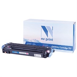 Картридж лазерный NV PRINT (NV-Q6003A) для HP ColorLaserJet CM1015/2600, пурпурный, ресурс 2000 стр. 101010361168 - фото 11477188