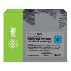 Картридж струйный CACTUS (CS-C8765) для HP Deskjet 460/5743/6543/6843, черный 101010361842 - фото 11477351