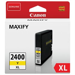 Картридж струйный CANON (PGI-2400XLY) iB4040/MB5040/MB5340, желтый, оригинальный, ресурс 1500 стр., 9276B001 101010362104 - фото 11477371