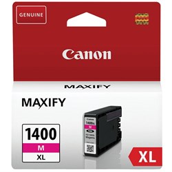 Картридж струйный CANON (PGI-1400XLМ) МВ2040/МВ2340, пурпурный, оригинальный, ресурс 900 стр., 9203B001 101010362106 - фото 11477454