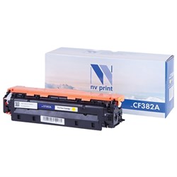 Картридж лазерный NV PRINT (NV-CF382A) для HP LJ M476dn/M476dw/M476nw, желтый, ресурс 2700 страниц 101010363408 - фото 11477546