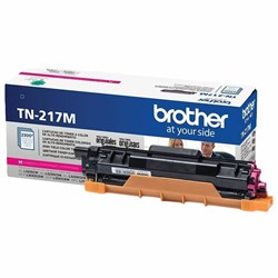 Картридж лазерный BROTHER (TN217M) HLL3230CDW/DCPL3550CDW/MFCL3770CDW, пурпурный, оригинальный, ресурс 2300 страниц 101010363558 - фото 11477623